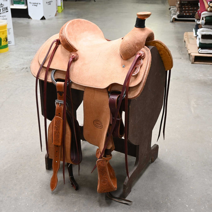 14.5" TESKEY'S TEAM ROPING SADDLE