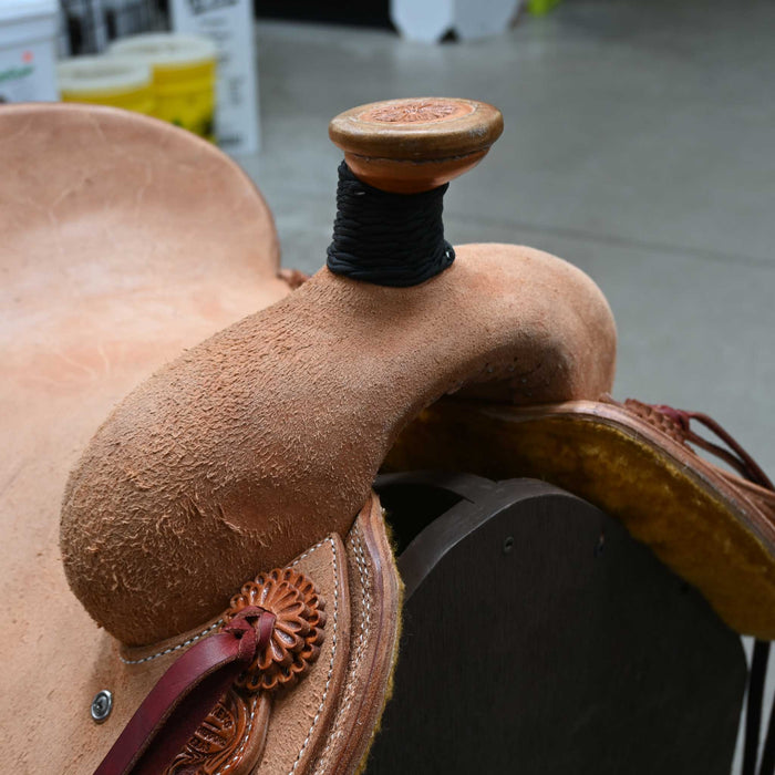 14.5" TESKEY'S TEAM ROPING SADDLE