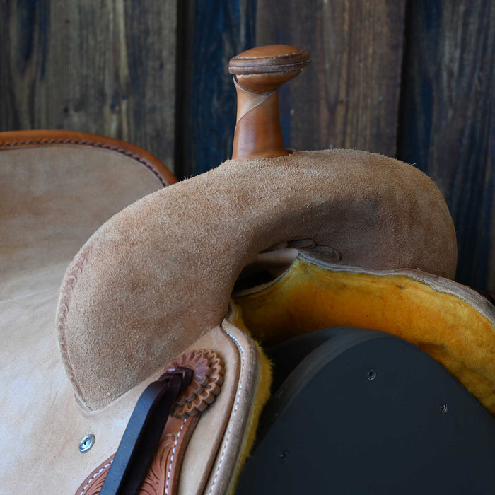 16" JEFF SMITH BEAU GALYEAN RANCH CUTTER SADDLE