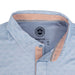 Flag & Anthem Men's Avila Light Blue Geo Performance Polo Shirt MEN - Clothing - Shirts - Short Sleeve Flag And Anthem