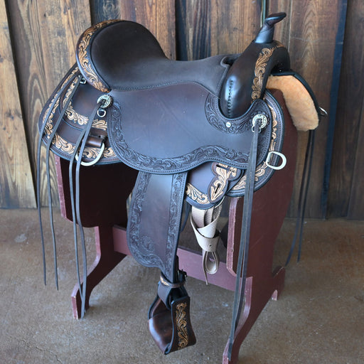 17" CIRCLE Y GREENBRIER FLEX2 TRAIL SADDLE Saddles - New Circle Y Saddlery