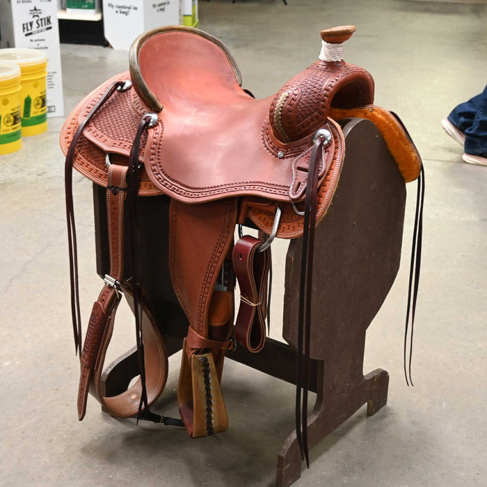17" TESKEY'S RANCH ASSOCIATION SADDLE
