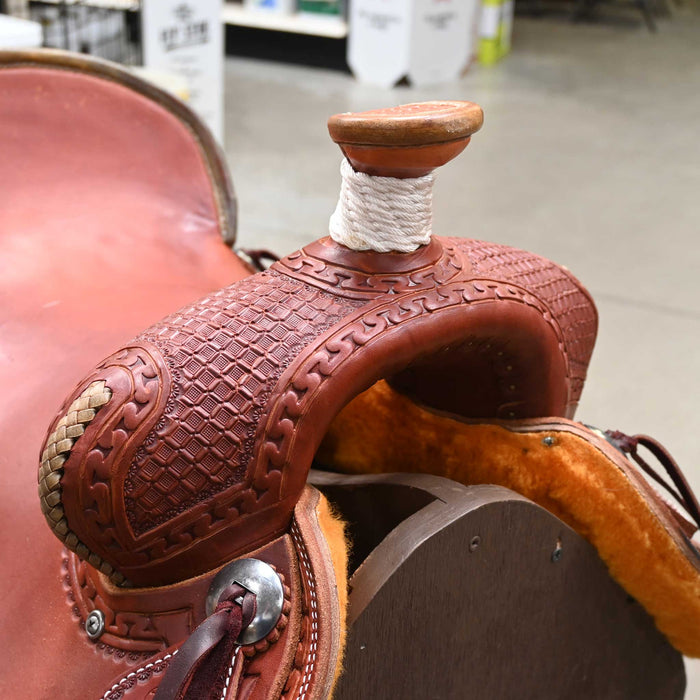 17" TESKEY'S RANCH ASSOCIATION SADDLE