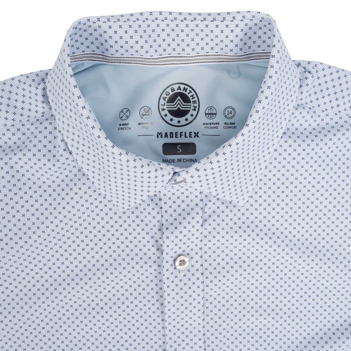 Flag & Anthem Men's Light Blue Carlisle Journey Shirt MEN - Clothing - Shirts - Short Sleeve Flag And Anthem