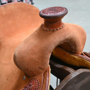 13" AUSTIN VALIMONT YOUTH POST HORN SADDLE Saddles Austin Valimont