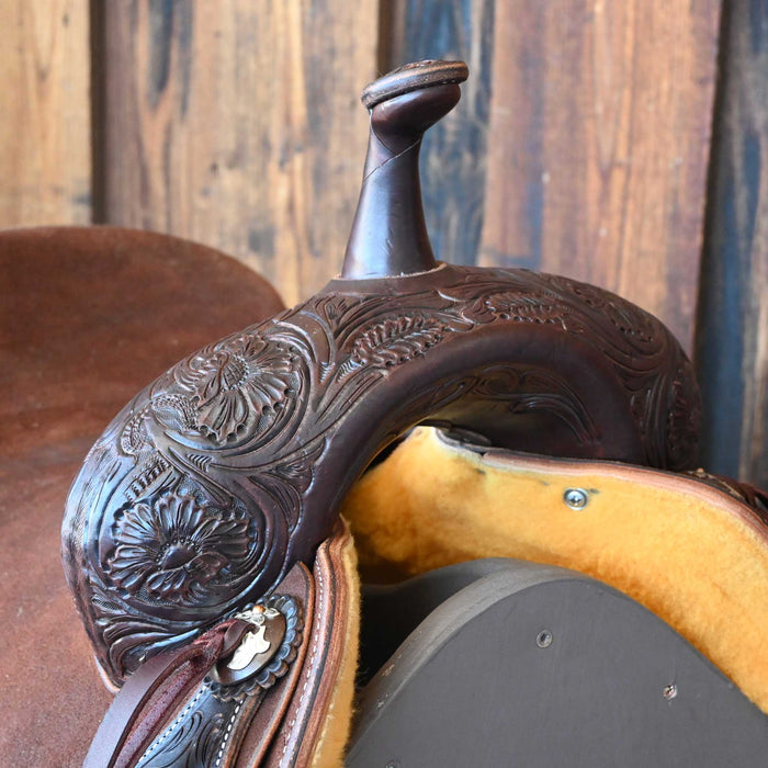 16" JEFF SMITH BUSTER WELCH CUTTING SADDLE