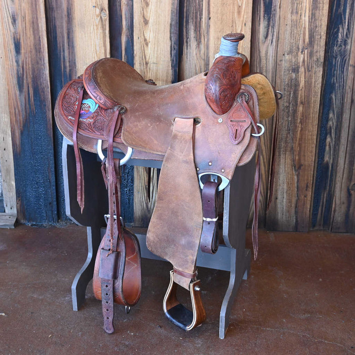16" USED CACTUS RANCH SADDLE