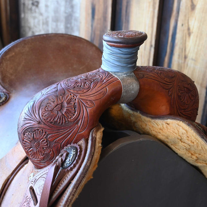 16" USED CACTUS RANCH SADDLE