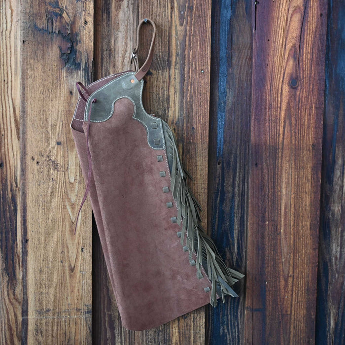 Kid's 26" Steprhrough Chaps - Select Chap Color!! Tack - Chaps & Chinks Misc Brown/ Army Green