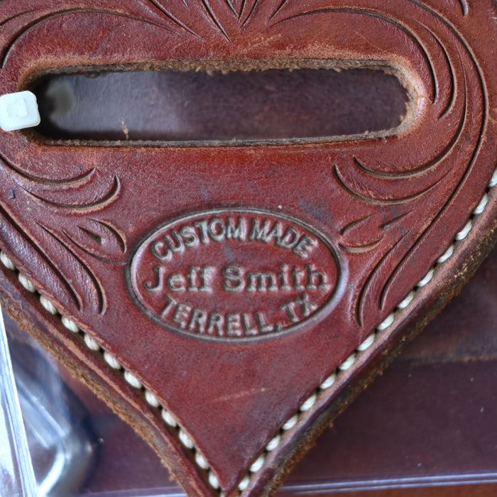 15" USED JEFF SMITH BARREL SADDLE Saddles - Used Jeff Smith