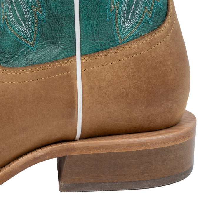 RW Ranch Women's Turquoise Cowhide Western Boot WOMEN - Footwear - Boots - Western Boots R Watson