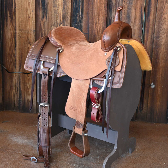 16.5" JEFF SMITH BUSTER WELCH CUTTING SADDLE