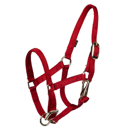 Weaver Miniature Horse Halter Tack - Halters & Leads Weaver Large Mini Red
