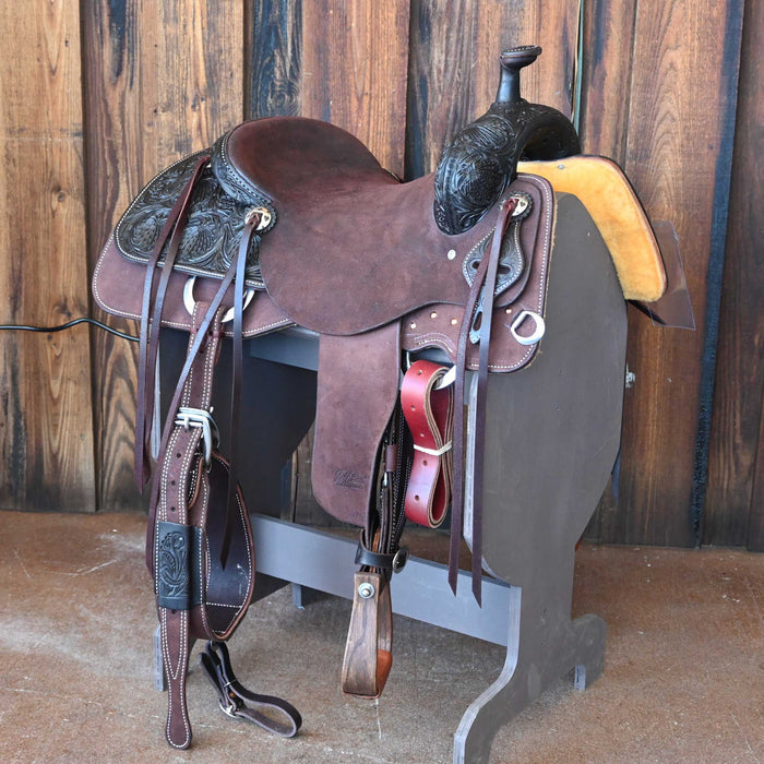 16" JEFF SMITH BEAU GALYEAN RANCH CUTTER SADDLE