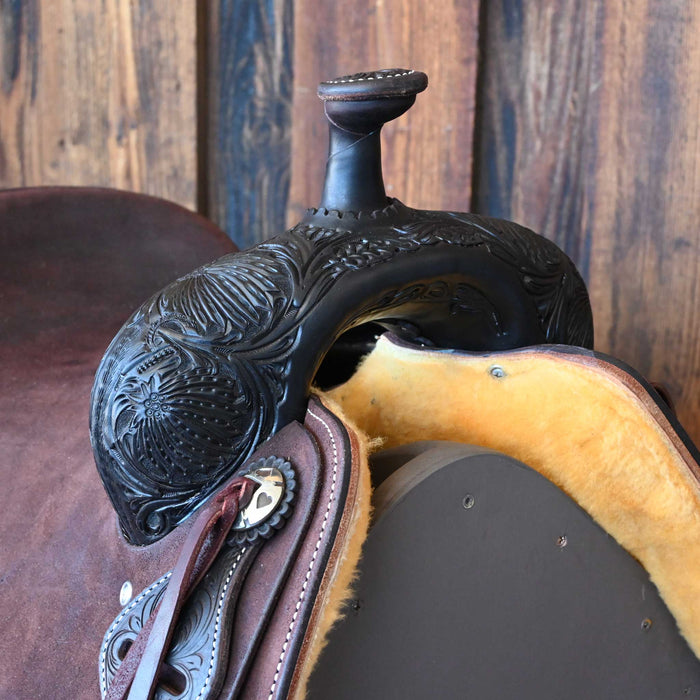 16" JEFF SMITH BEAU GALYEAN RANCH CUTTER SADDLE