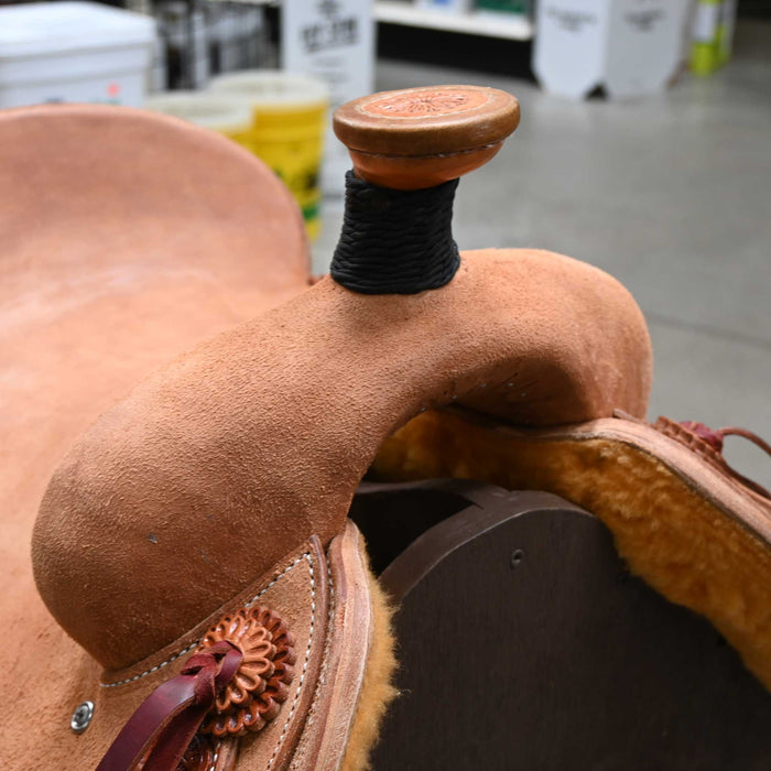 14.5" TESKEY'S TEAM ROPING SADDLE