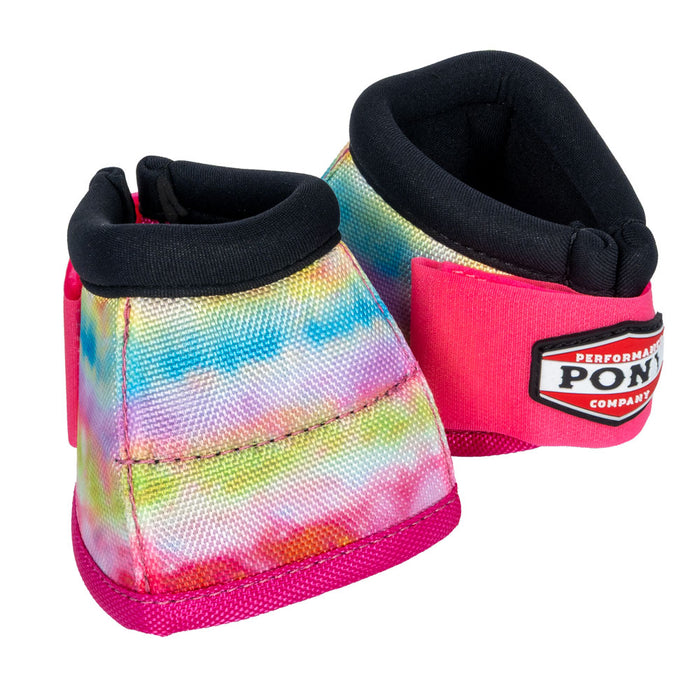 Performance Pony Bell Boots Tack - Leg Protection Performance Pony Co. XS Tie Dye