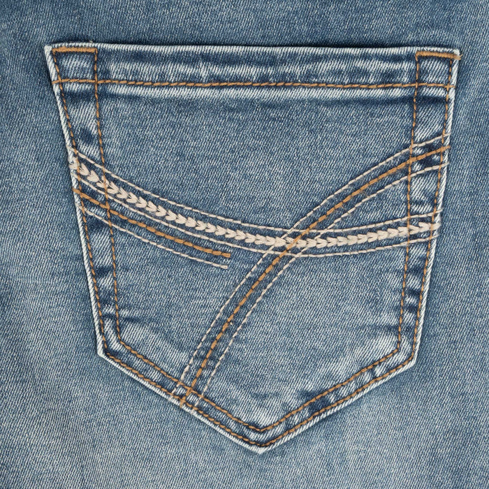 Rock & Roll Denim Women's Mid Rise Bootcut Jean