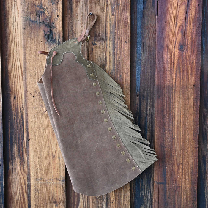 Kid's 28" Steprhrough Chaps - Select Chap Color!! Tack - Chaps & Chinks Misc Brown/Sage Green