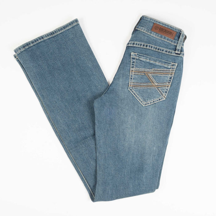 Rock & Roll Denim Women's Riding Bootcut Jean
