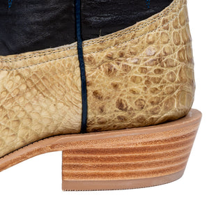 R. Watson Men's Saddle Caimen Belly Boot MEN - Footwear - Exotic Western Boots R Watson
