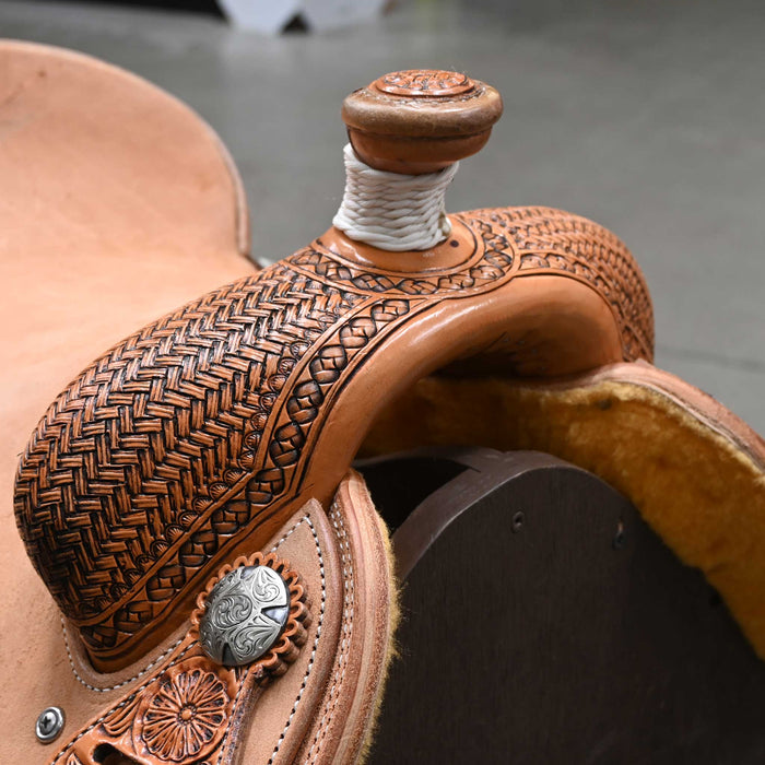 14.5" TESKEY'S CALF ROPING SADDLE