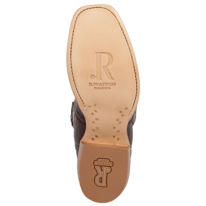 R. Watson Women's Brass Goat Cutter Toe Boot WOMEN - Footwear - Boots - Exotic Boots R Watson