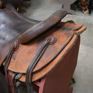 16" USED LUKE LANE RANCH SADDLE Saddles Luke Lane