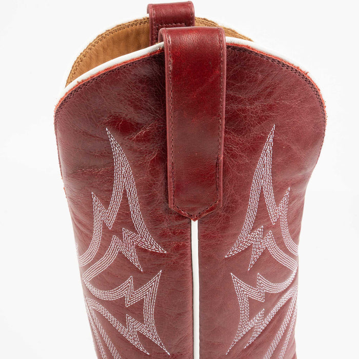 Rios of Mercedes Men's Cutter Toe Tan Crazyhouse Roughout Western Boot MEN - Footwear - Western Boots Rios of Mercedes Boot Co.