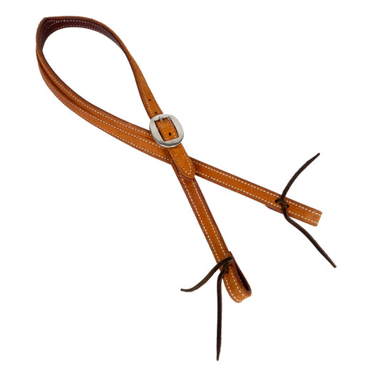 Teskey's Gold Dbl-N-Stitched Split Ear Headstall Tack - Headstalls Teskey's