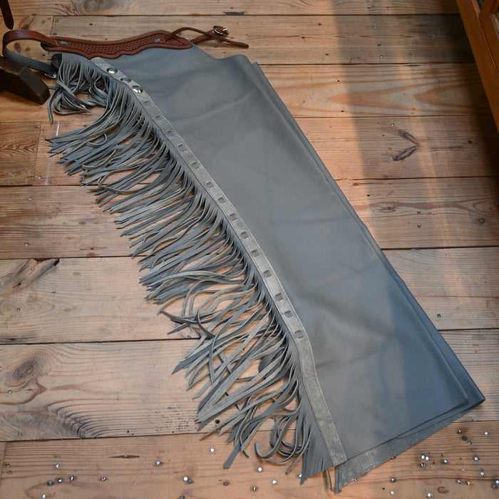 Teskey's Large Silver Shotgun Chaps Tack - Chaps & Chinks Teskey's