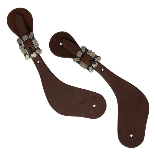Teskey's Tulsa Heavy Oil Spur Straps Tack - Spur Straps Teskeys