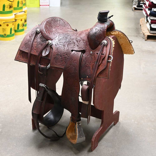 15.5" USED CACTUS RANCH SADDLE Saddles - Used CACTUS SADDLERY