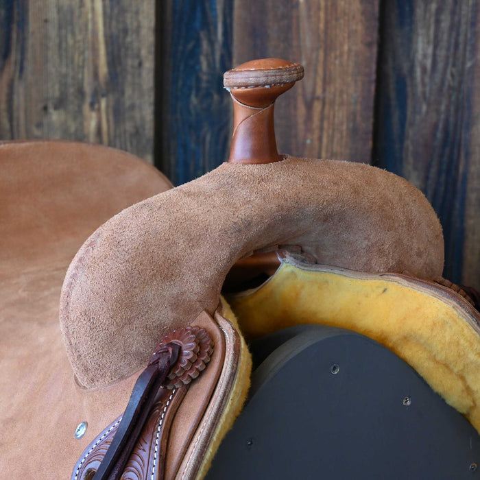 16.5" JEFF SMITH BEAU GALYEAN RANCH CUTTER SADDLE