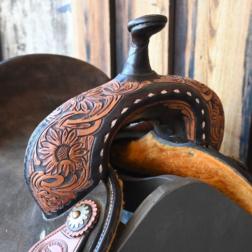 14" USED JEFF SMITH BARREL SADDLE Saddles - Used Jeff Smith