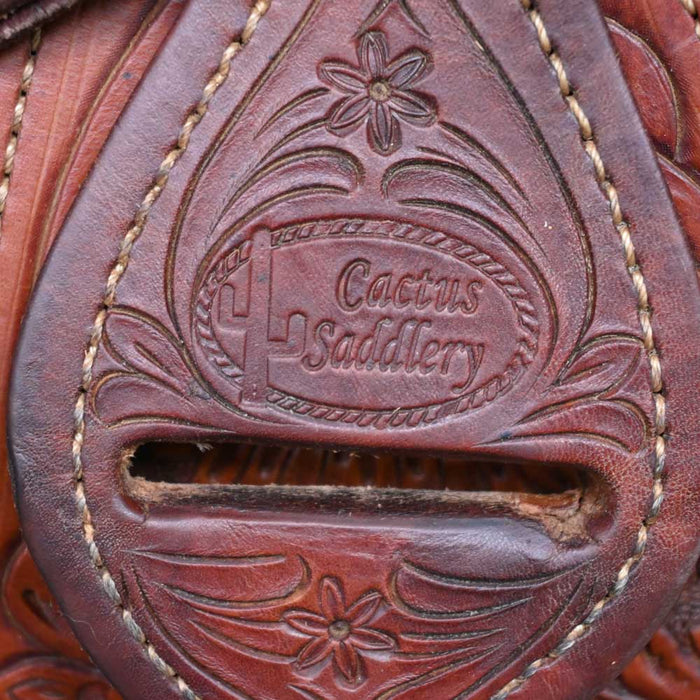 15.5" USED CACTUS RANCH SADDLE Saddles - Used CACTUS SADDLERY