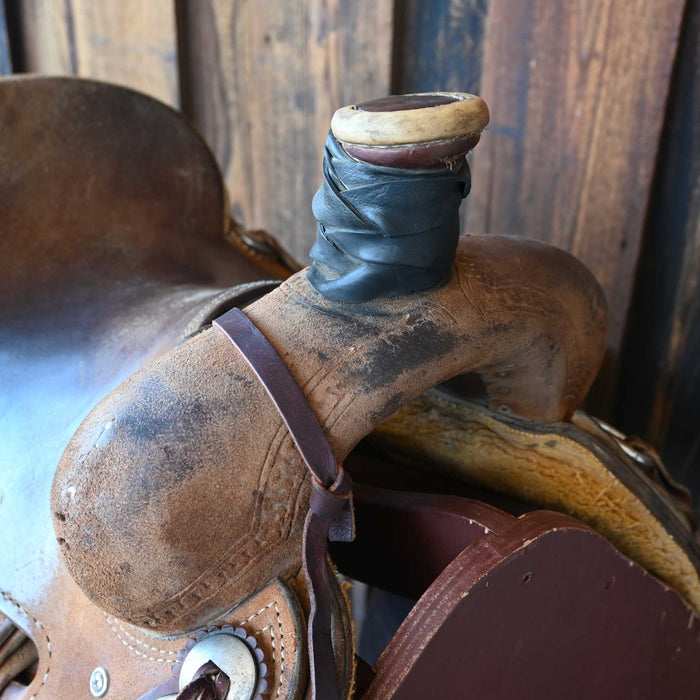 15" USED HENDERSON CUSTOM RANCH SADDLE