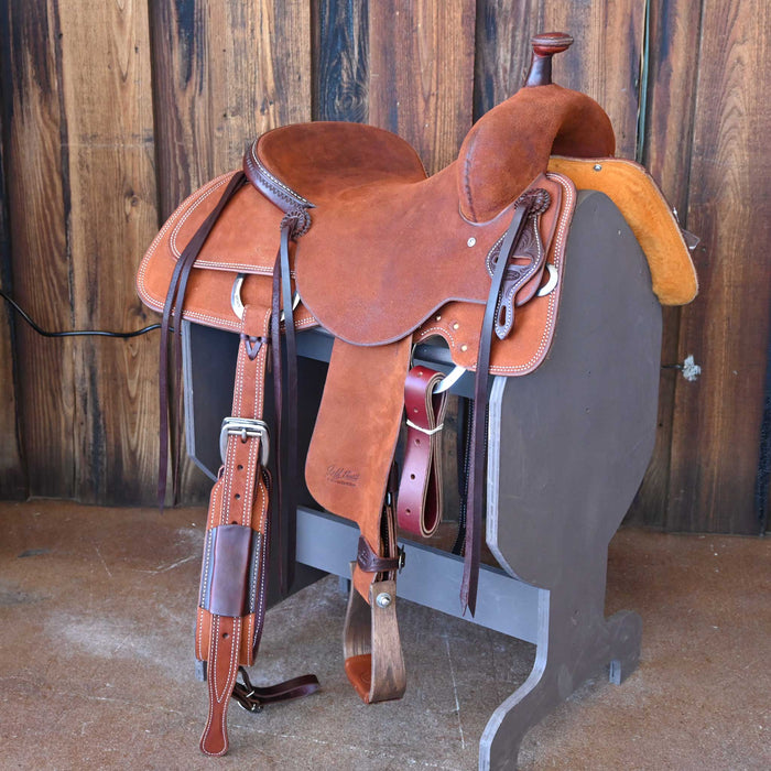 15.5" JEFF SMITH BUSTER WELCH RANCH CUTTER SADDLE