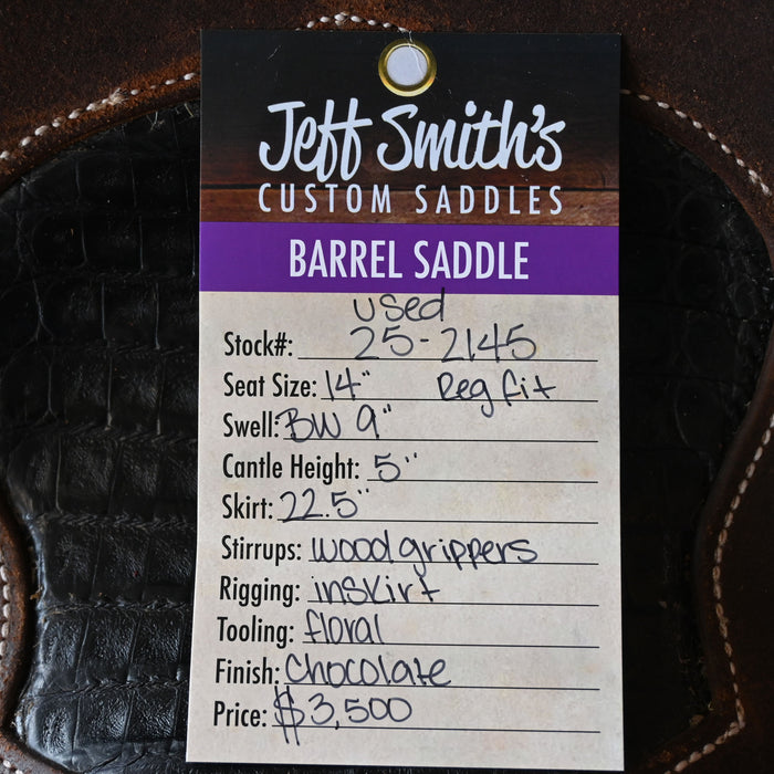 14" USED JEFF SMITH BARREL SADDLE