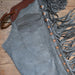 Teskey's Large Gray Roughout Shotgun Chaps 2172 Tack - Chaps & Chinks Teskey's