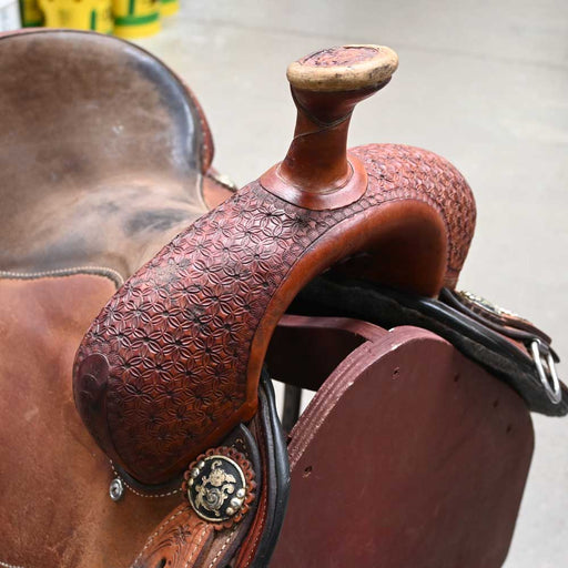15" USED CACTUS MARLENE MCRAE BARREL SADDLE Saddles - Used CACTUS SADDLERY
