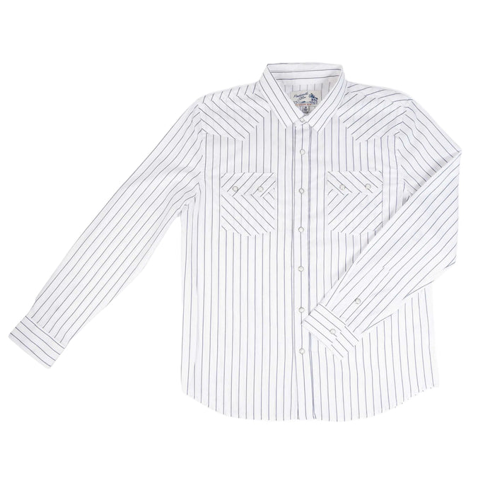 Panhandle Slim Men's Stripe Pearl Snap Western Shirt