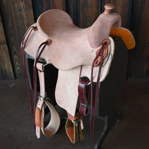 16" TESKEY'S STRIP DOWN RANCH SADDLE Saddles - New Teskey's Saddlery