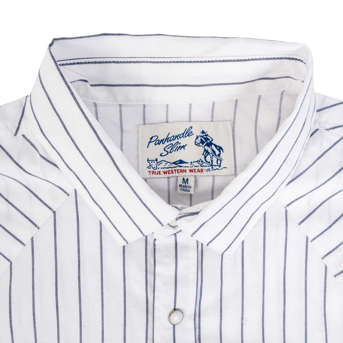 Panhandle Slim Men's Stripe Pearl Snap Western Shirt