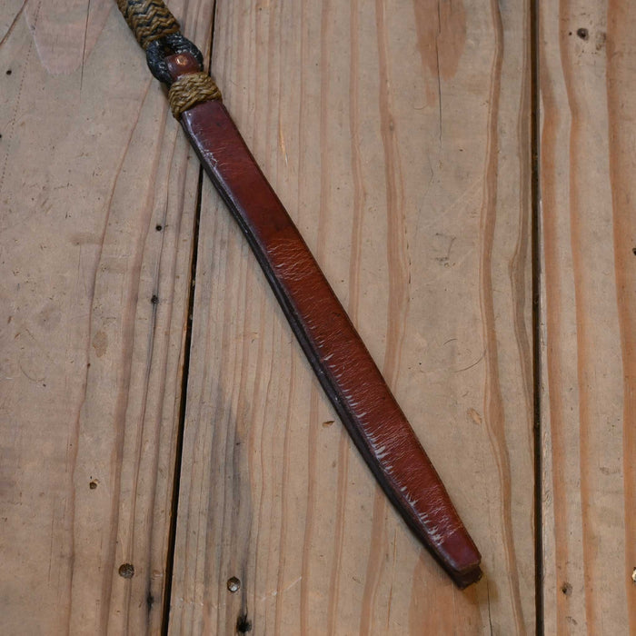 29" Fro Walden Braided Rawhide Quirt Tack - Whips, Crops & Quirts Fro Walden