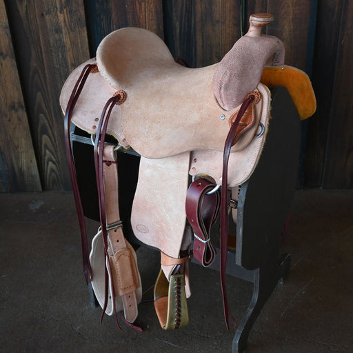 16" TESKEY'S STRIP DOWN RANCH SADDLE Saddles - New Teskey's Saddlery