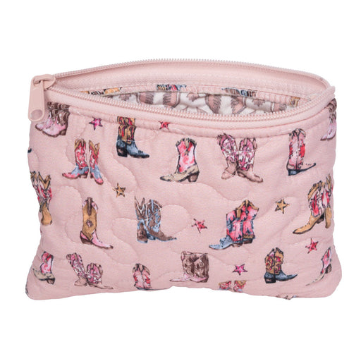Thunderbird Boots Small Quilted Make Up Bag ACCESSORIES - Luggage & Travel - Cosmetic Bags Teskeys