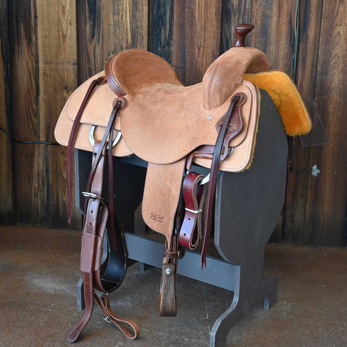 15" JEFF SMITH BUSTER WELCH COW HORSE SADDLE