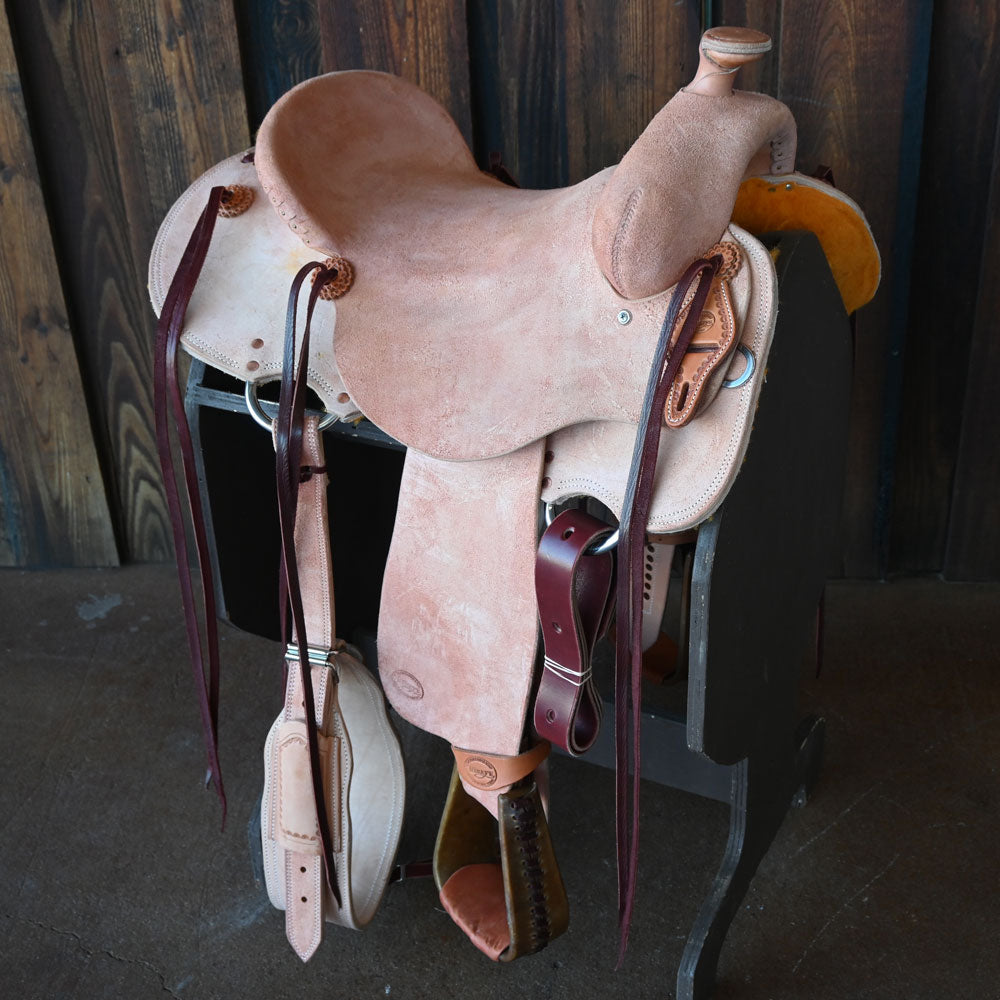 15.5" TESKEY'S STRIP DOWN RANCH SADDLE