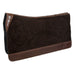 CSI Flex-Plate® Standard Western Cut Saddle Pad - Size 30" Tack - Saddle Pads CSI Saddle Pads Brown 1/2" Wool Felt Liner Brown